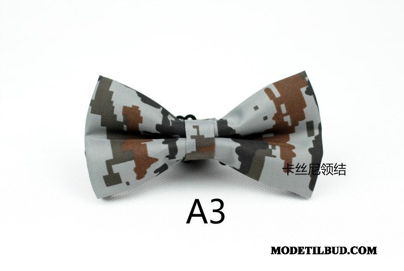 Herre Butterfly På Udsalg Ægteskab Mode Dobbelt Kjole Trend Camouflage Grøn