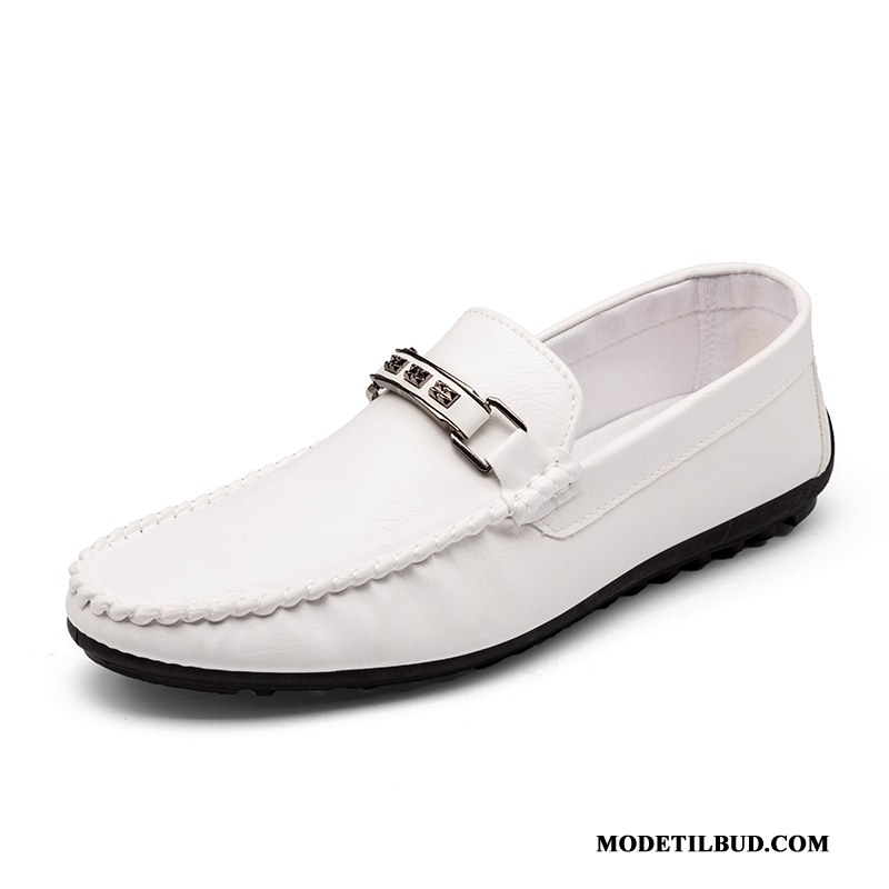 Herre Mokassiner Rabat Slip On Mokkasin Casual Fritids 2019 Trend Sort