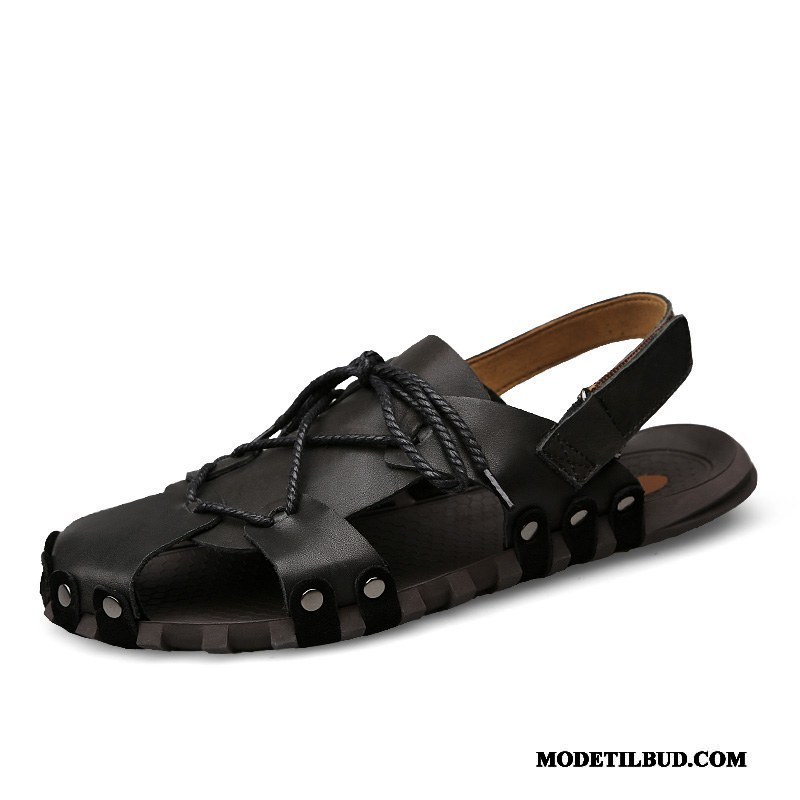 Revival transfusion træthed Herre Sandaler Udsalg Store Størrelser Skridsikre Casual Fritids Mænd Ægte Læder Sand Sort Revival transfusion træthed Herre Sandaler Udsalg Store Størrelser Skridsikre Casual Fritids Mænd Ægte Læder Sand Sort