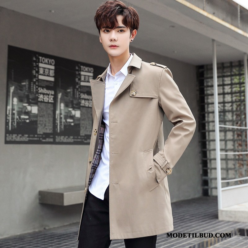 Trenchcoat Herre Tilbud, Billige Herre Udsalg Online | Modetilbud.com